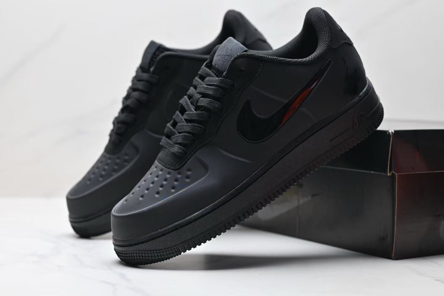 Nike Air Force 1 Foamposite Max QS 'Triple Black'