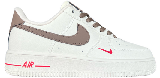 Nike Air Force 1 Red Beige