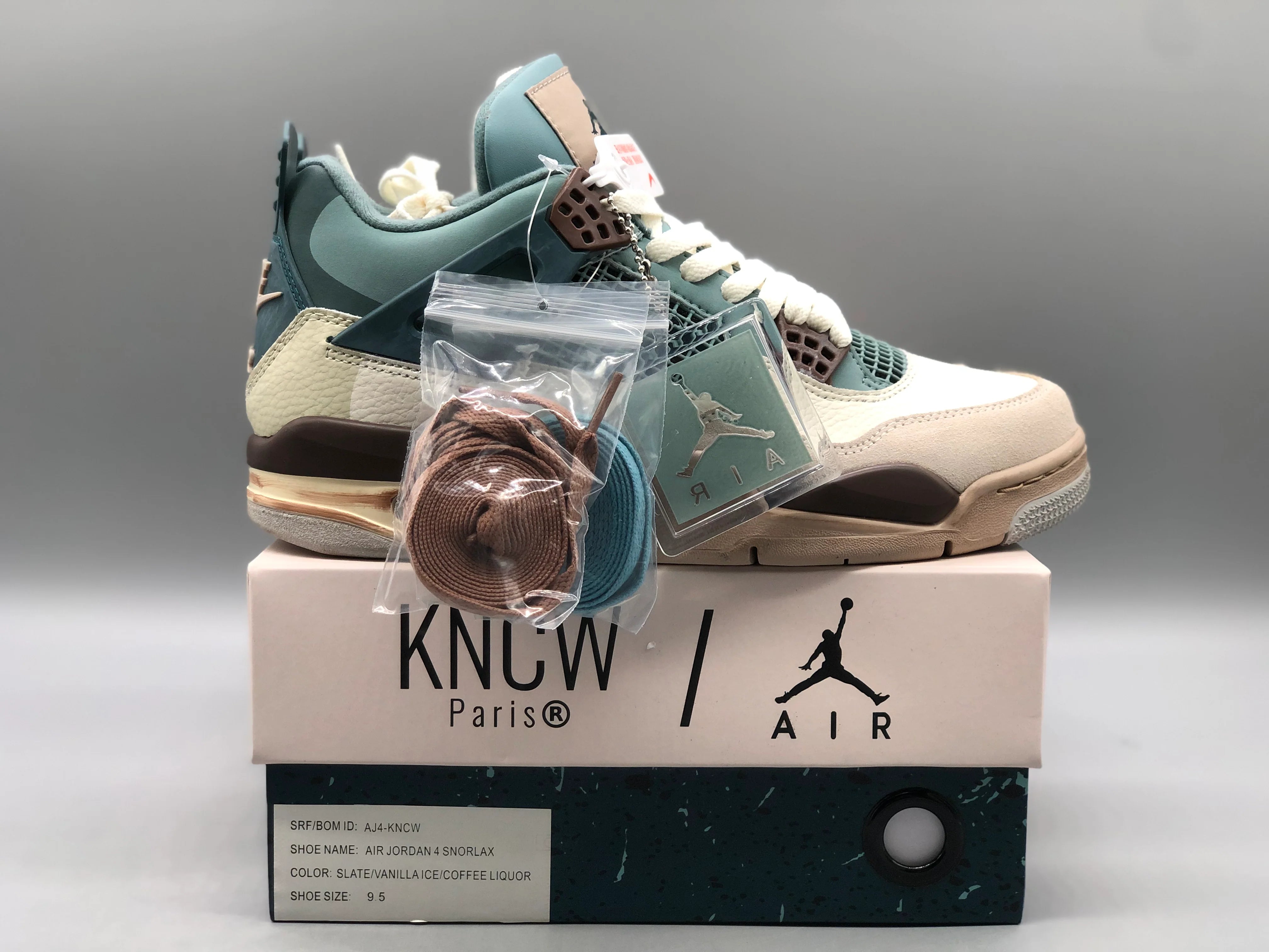 Nike Air Jordan 4 Snorlax Custom