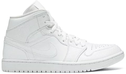 Nike Air Jordan 1 Mid 'Triple White'