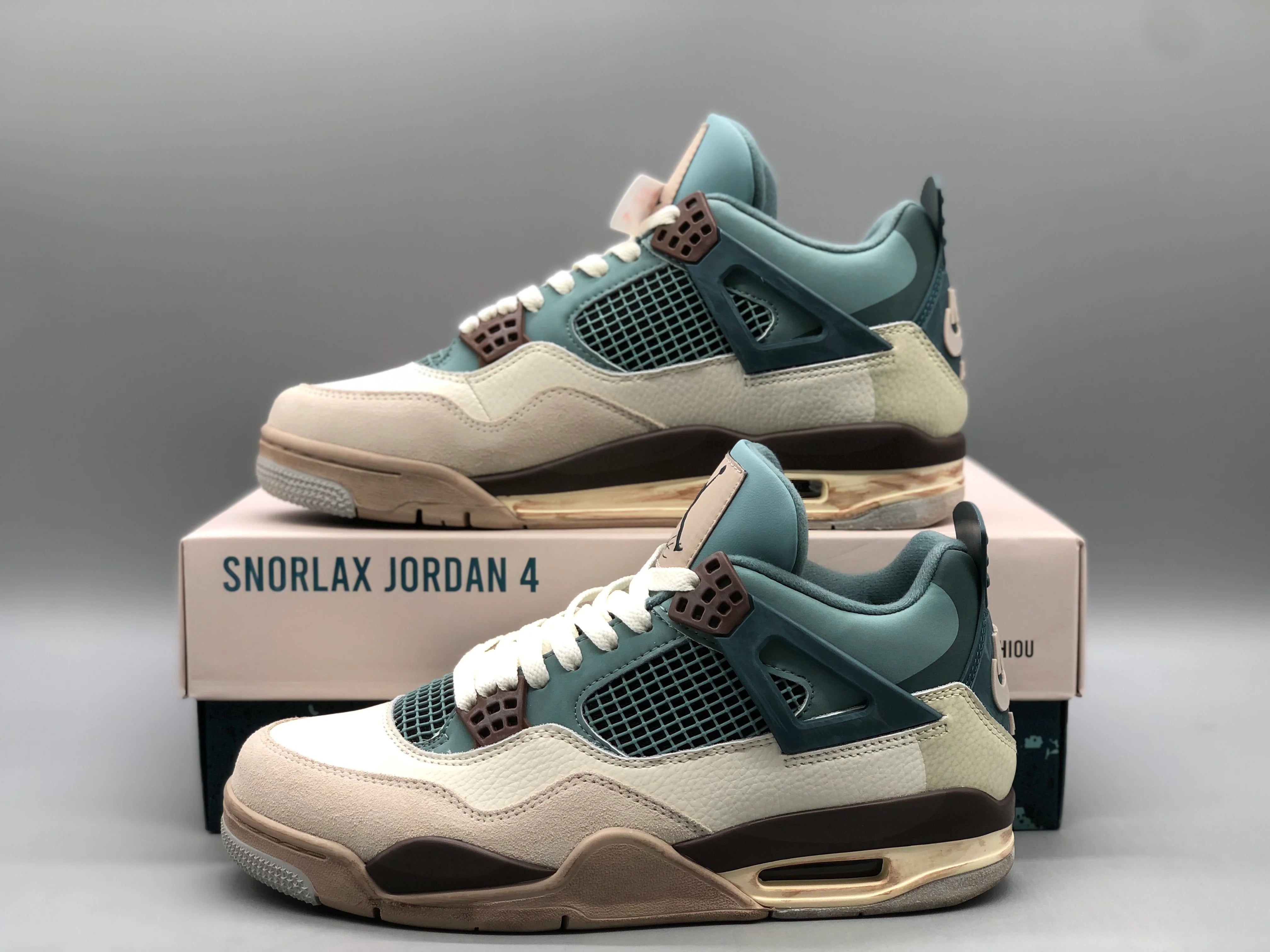 Nike Air Jordan 4 Snorlax Custom