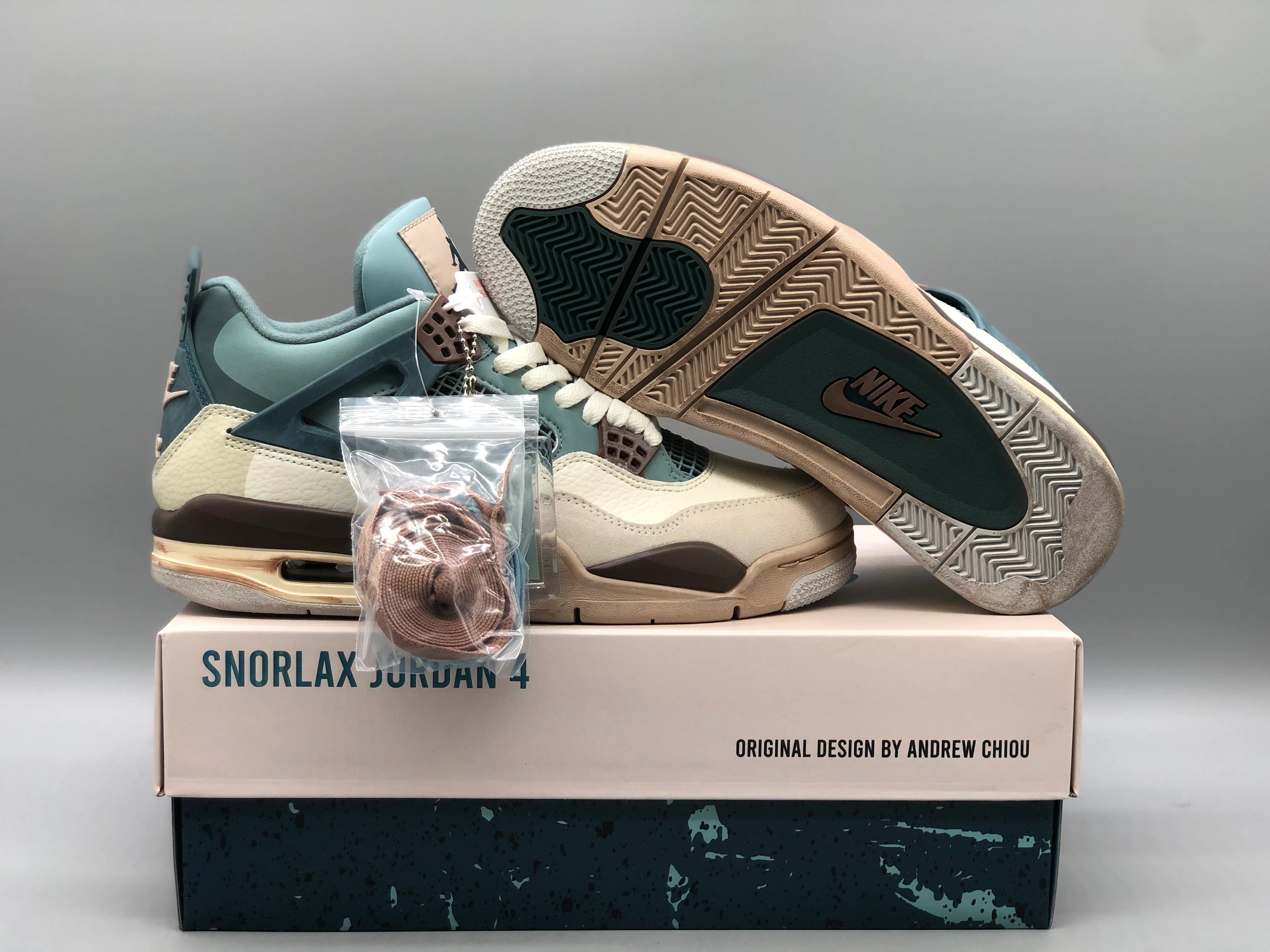 Nike Air Jordan 4 Snorlax Custom