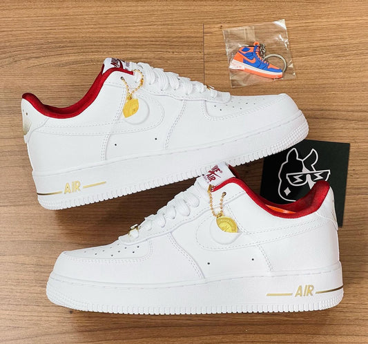 Nike Air Force 1 Just Do It SW Team Red (PRONTA ENTREGA)