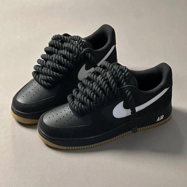 Nike Air Force 1 Sk8  Rope Black Lace