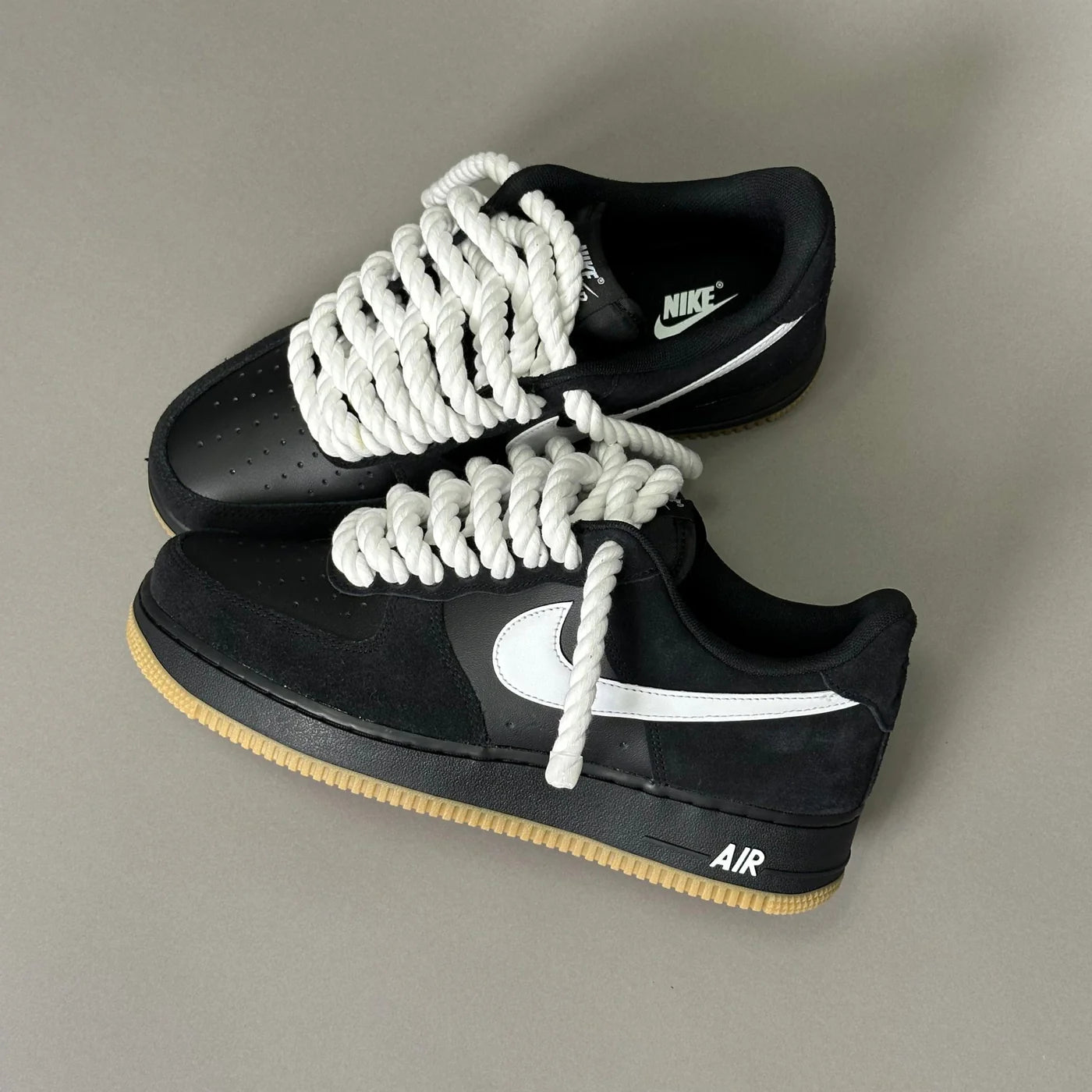 Nike Air Force 1 Sk8  Rope White Lace