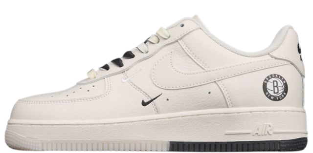 Nike Air Force 1 'Brooklyn' Sail Black